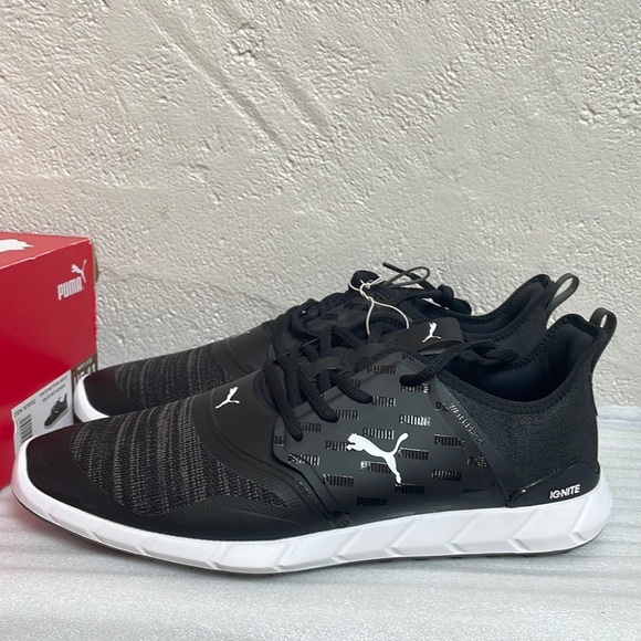 Puma - Men’s Black Ignite NXT Golf Shoes - Picture 7 of 7